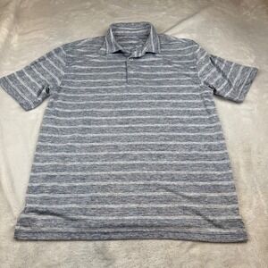 Oxford America Men's XL Striped Polo Shirt‎ Short Sleeve